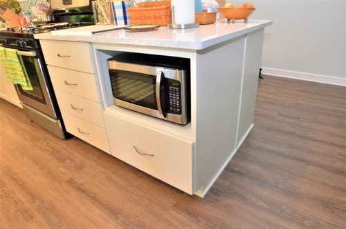 dekalb kitchen remodel with new oven