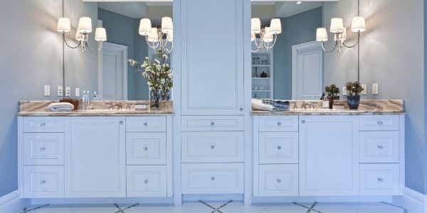 double vanity bathroom remodel