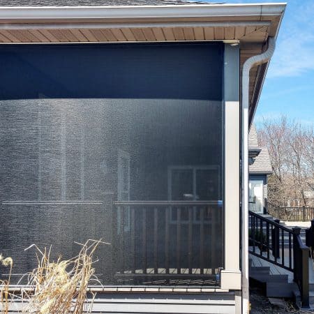 screened room addition in aurora
