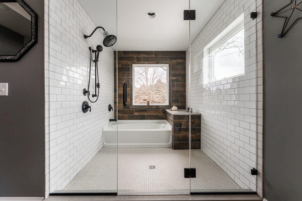 shower bath combination bathroom remodel