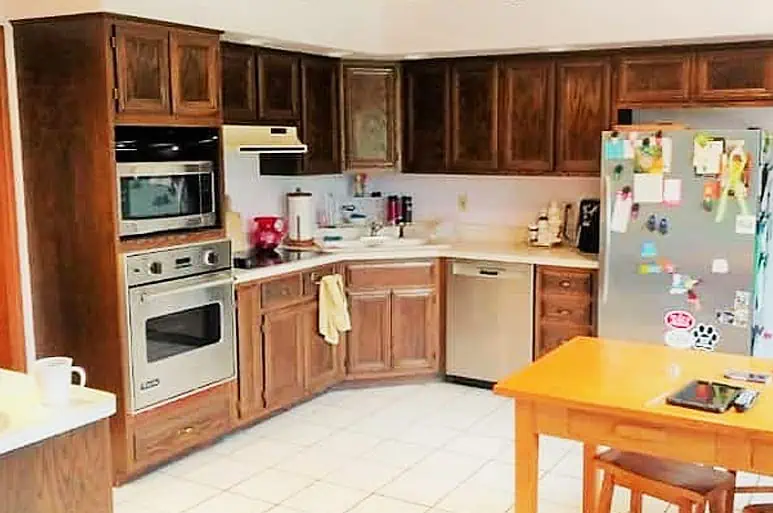 kitchen remodel before