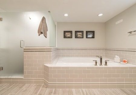 traditional marble bathroom remodel